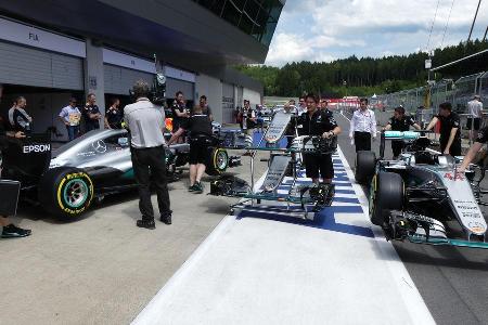 Mercedes - Formel 1 - GP sterreich - Spielberg - 30. Juni 2016
