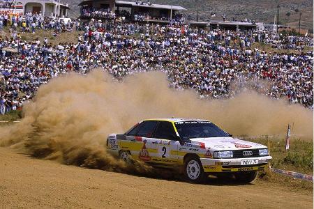 Die Audi-Oberen erkennen, dass sie mit ihrer Modellpalette im aktuellen WM-Geschehen chancenlos sind, und ziehen sich Ende 1...