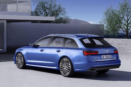 Audi A6, Heckansicht