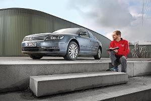 VW Phaeton, Frontansicht