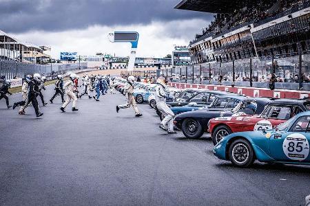 Le Mans Classic, Rennszene, Impression