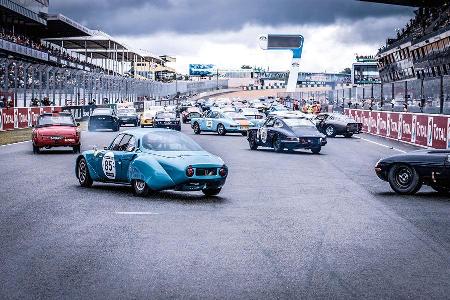 Le Mans Classic, Rennszene, Impression
