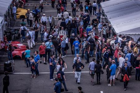 Le Mans Classic, Rennszene, Impression