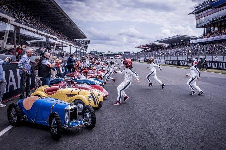 Le Mans Classic, Rennszene, Impression