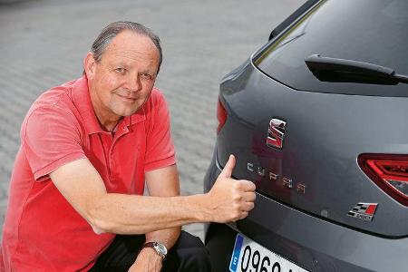 Seat Leon Cupra 280, Heck, Horst von Saurma