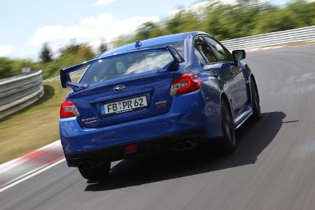 Subaru WRX STI, Heckansicht
