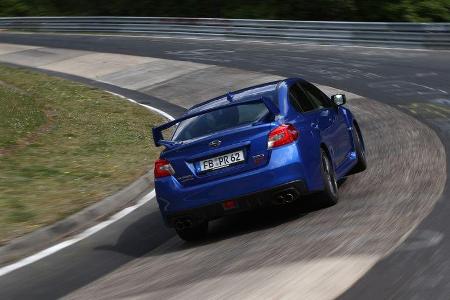 Subaru WRX STI, Heckansicht