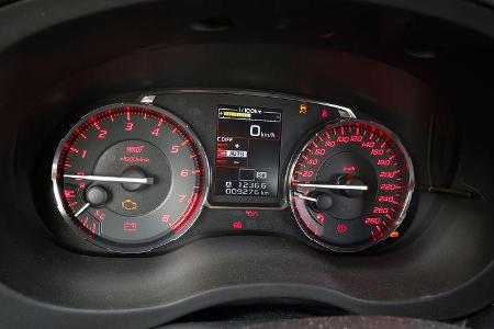 Subaru WRX STI, Rundinstrumente