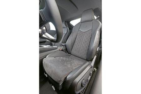 Audi TTS Coupé, Fahrersitz