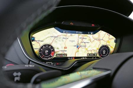 Audi TTS Coupé, Anzeigeinstrumente
