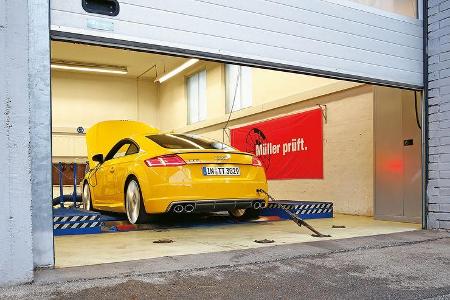 Audi TTS Coupé, Leistungsmessung