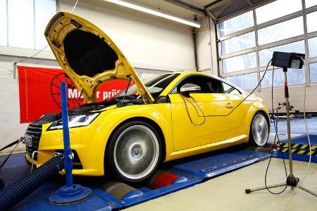 Audi TTS Coupé, Leistungsmessung