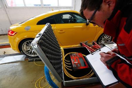 Audi TTS Coupé, Leistungsmessung