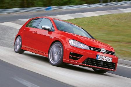 VW Golf R, Frontansicht