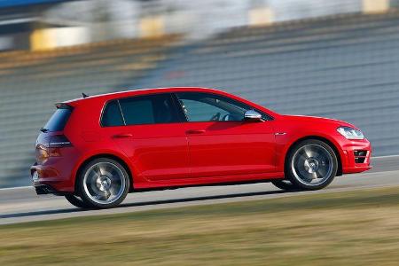 VW Golf R, Seitenansicht