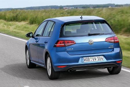 VW Golf 1.0 TSI, Heckansicht