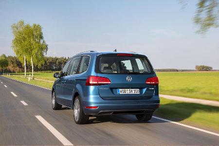 VW Sharan Facelift Fahrbericht 2015
