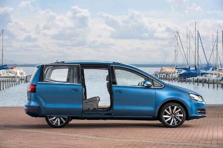 VW Sharan Facelift Fahrbericht 2015