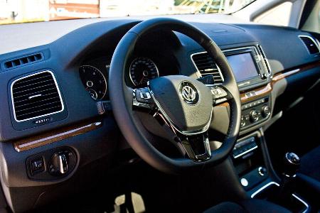 VW Sharan Facelift Fahrbericht 2015