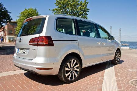 VW Sharan Facelift Fahrbericht 2015