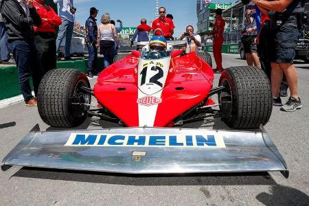 Jacques Villeneuve - Ferrari 312 T3 - Showun - GP Kanada 2018
