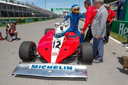 Jacques Villeneuve - Ferrari 312 T3 - Showun - GP Kanada 2018