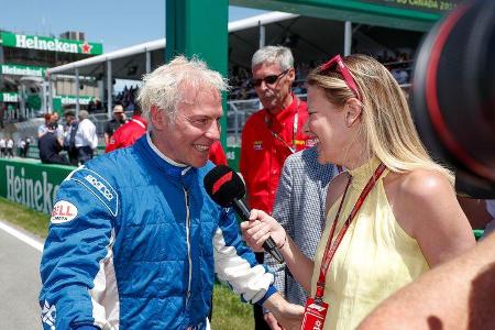 Jacques Villeneuve - Ferrari 312 T3 - Showun - GP Kanada 2018