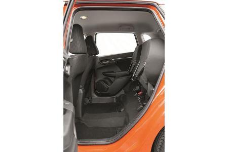 Honda Jazz 2015, Rücksitzbank