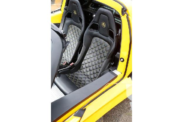 Lotus Exige S Roadster Automatic Option, Fahrersitz