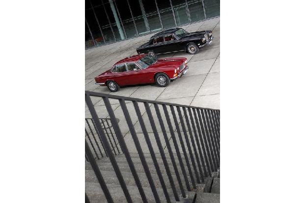 Jaguar XJ 12 und Rolls-Royce Silver Shadow