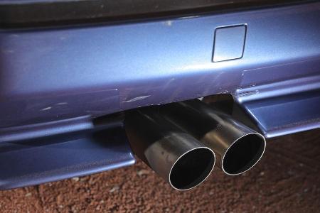 Alpina B6 3.5S Fahrbericht, Abgasanlage