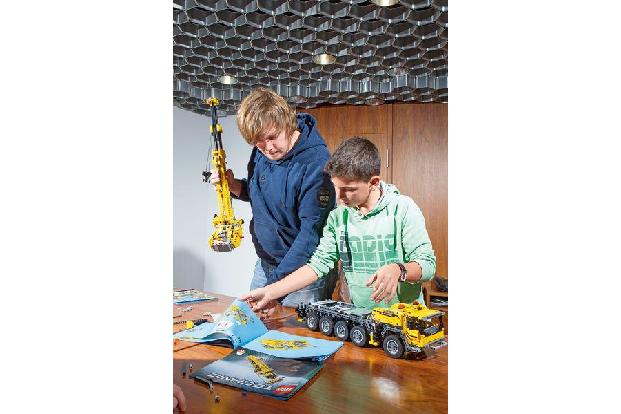 Lego-Technik, Chassis, Kranaufbau