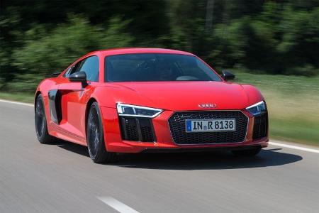 Audi R8 V10 Plus, Front