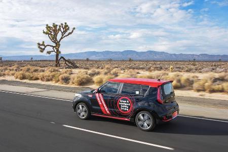 Kia Soul EV, autonomes Fahren, Kia Drive Wise, CES 2016, Las Vegas