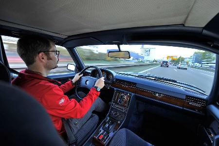Mercedes 450 SEL 6.9, Cockpit