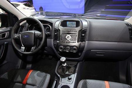 03/11 Ford Ranger Wildtrak, Genf, Innenraum