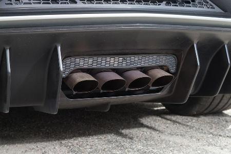 Lamborghini Aventador LP750 SV, Auspuff, Endrohre