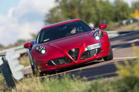 Alfa 4C, Frontansicht