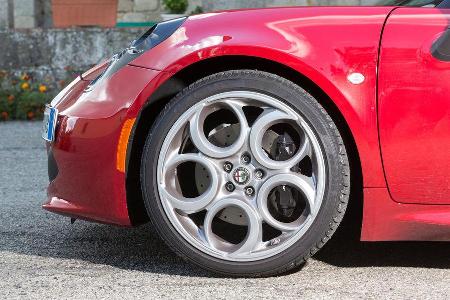 Alfa 4C, Rad, Felge