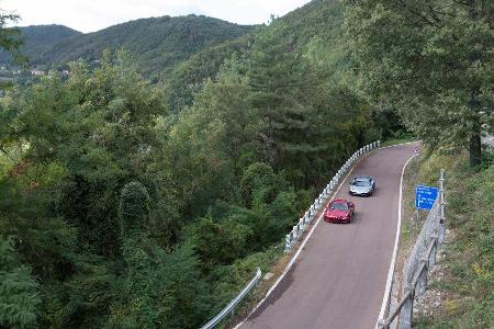 Alfa 4C, Lamborghini Aventador LP750 SV, Impression