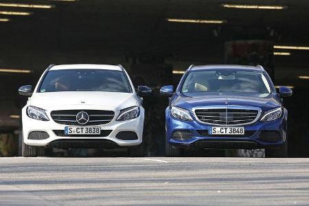 Mercedes C 250 T gegen C 250 d T