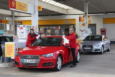 Audi A4 2.0 TFSI gegen A4 2.0 TDI