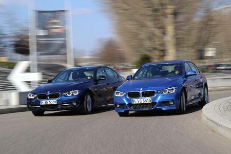BMW 330i gegen 330d