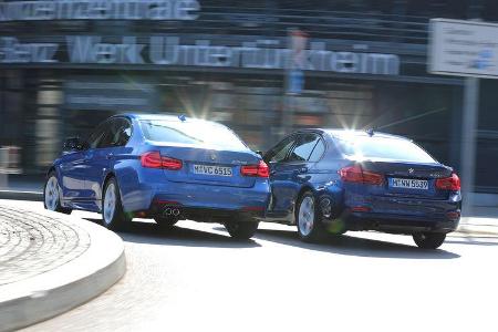 BMW 330i gegen 330d