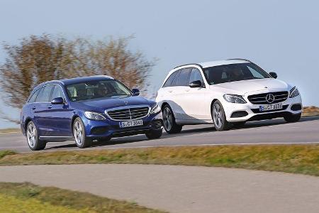 Mercedes C 250 T gegen C 250 d T