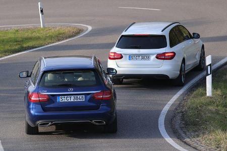 Mercedes C 250 T gegen C 250 d T