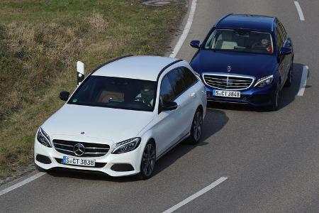 Mercedes C 250 T gegen C 250 d T