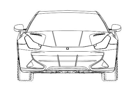 Ferrari FF Coup Unikat Patentamtbilder