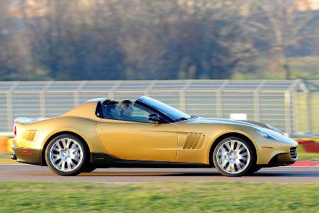 Auch Ed Walson lies sich bei Ferrari sein Traumauto bauen.