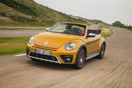 VW Beetle Dune Fahrt vorne Seite